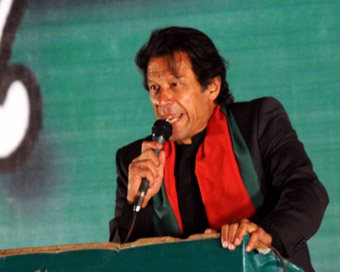 Tehreek-e-Insaf chief Imran Khan