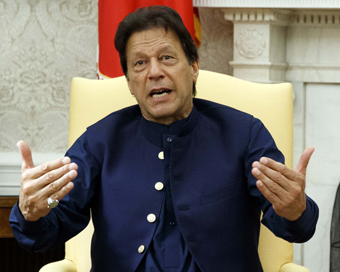 Pakistan Prime Minister Imran Khan (file photo)