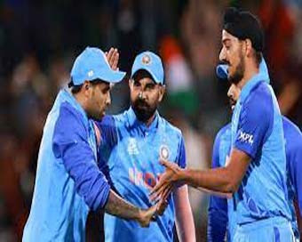 T20 World Cup: India jump to top of Group 2 table with tense five-run win over Bangladesh