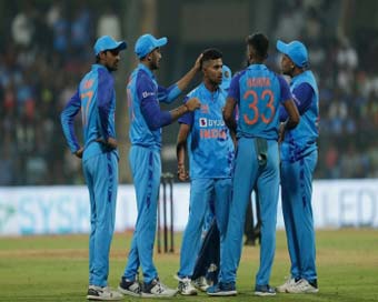 1st T20I: Shivam Mavi claims four-fer on debut as India beat Sri Lanka by two runs in last-ball thriller