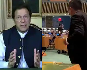 India walks out of UN General Assembly hall protesting Imran Khan