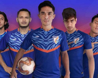 New kits of Indian football teams unveiled