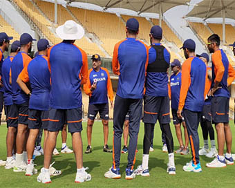 Team India begin nets session ahead of England Tests