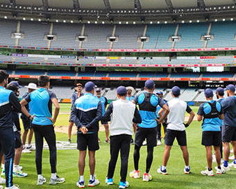 Indian cricket team training