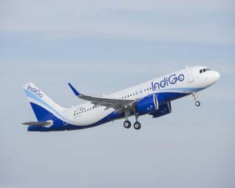 Indigo airlines on domestic departures