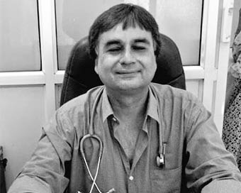 Shatrughan Panjwani, 62, a known physician