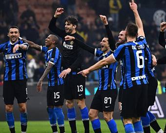Serie A: Inter Milan moves top after beating Lazio