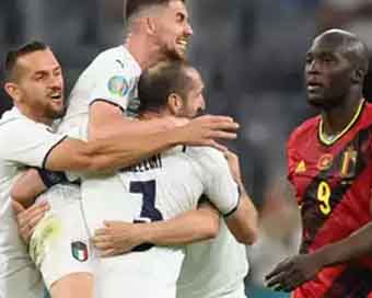 Euro 2020 Quarterfinals: Insigne, Barella star as Italy beat Belgium 2-1 to reach semifinals