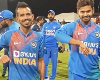 Chahal, Iyer showcase dance moves