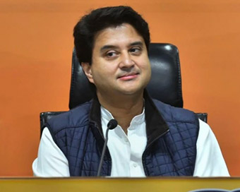  BJP Rajya Sabha MP from Madhya Pradesh Jyotiraditya Scindia 