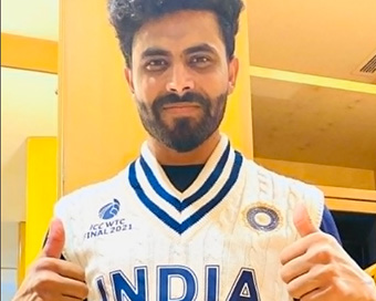 India left-arm spinner Ravindra Jadeja o