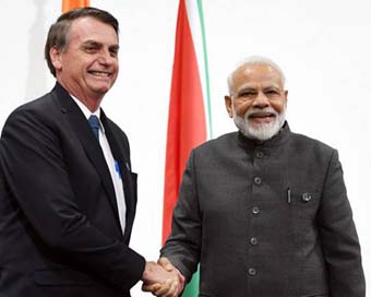 President Bolsonaro begins his 4-day India visit