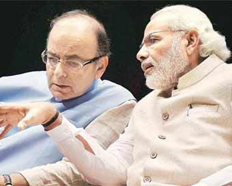 Arun Jaitley, Narendra Modi (file photo)