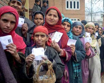 Voting underway for 7th phase of J&K panchayat polls