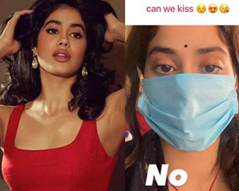 Janhvi Kapoor refuses to kiss fan amid pandemic