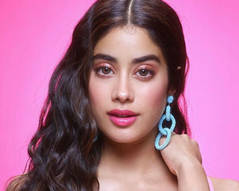 Janhvi Kapoor goes pink in glamour