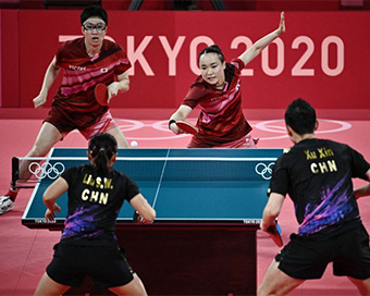 Tokyo Olympics: Japan stun China to take mixed doubles gold in Table Tennis