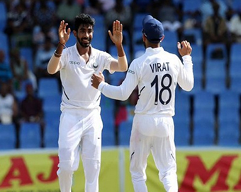 Ace India pacer Jasprit Bumrah 