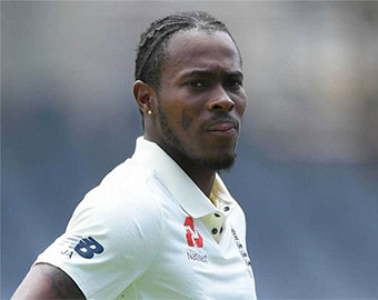  England fast bowler Jofra Archer 