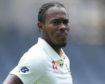 England fast bowler Jofra Archer 