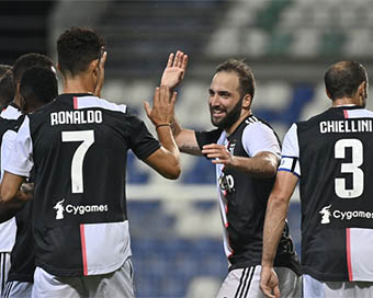Serie A: Juventus held by Sassuolo, AC Milan defeat Parma