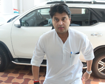 BJP Rajya Sabha nominees Jyotiraditya Scindia