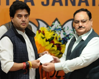 Jyotiraditya Scindia lists three reasons for leaving Congress