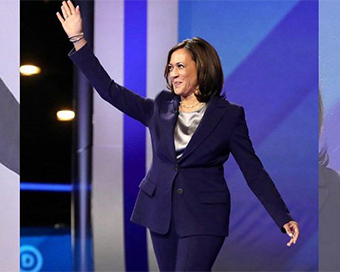 Kamala Harris accepts Democratic Party