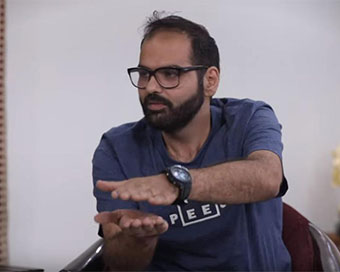 Stand-up comedian Kunal Kamra