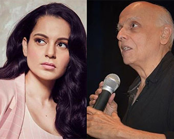 Kangana Ranaut (left) and Mahesh Bhatt (right)