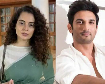 Kangana Ranaut-Sushant Singh Rajput (file photo)