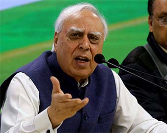 Congress leader Kapil Sibal (file photo)