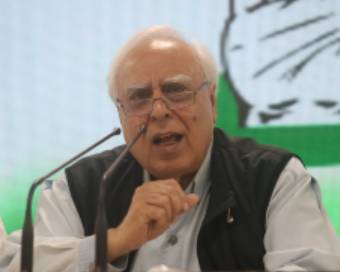 Congress leader Kapil Sibal (file photo)