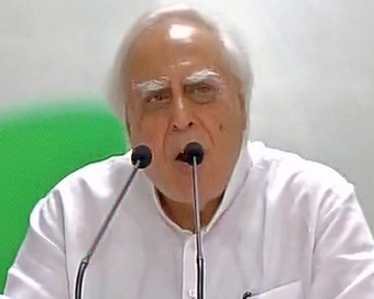 Congress leader Kapil Sibal (file photo)