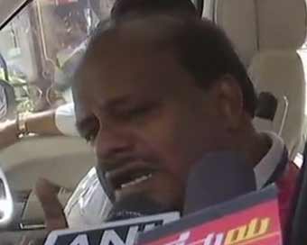 Karnataka Chief Minister H.D. Kumaraswamy