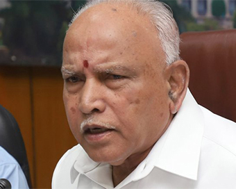 Karnataka Chief Minister B.S. Yediyurappa (file photo)