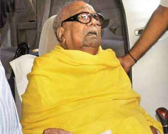 DMK President M. Karunanidhi (file photo)