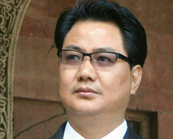 Union Minister Kiren Rijiju (file photo)