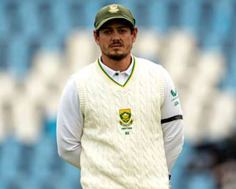 South Africa wicketkeeper-batter Quinton de Kock