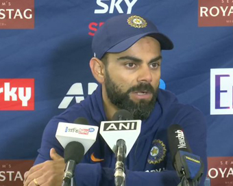 India skipper Virat Kohli loses cool