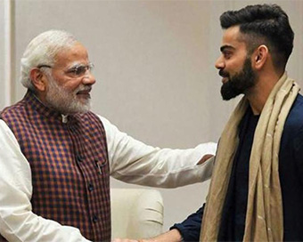 PM Modi, Virat Kohli (file photo)