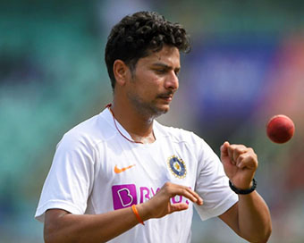 Chinaman bowler Kuldeep Yadav