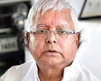 Jailed RJD supremo Lalu Prasad Yadav