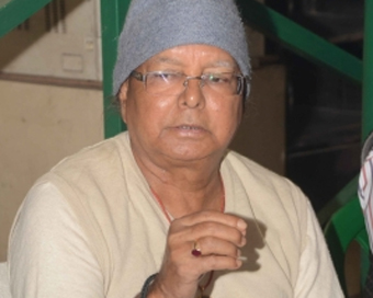Rashtriya Janata Dal chief and former Bihar chief minister Lalu Prasad Yadav (File photo)