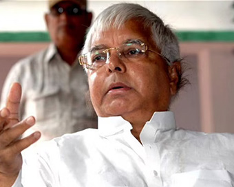 Former Chief Minister of Bihar Lalu Prasad 