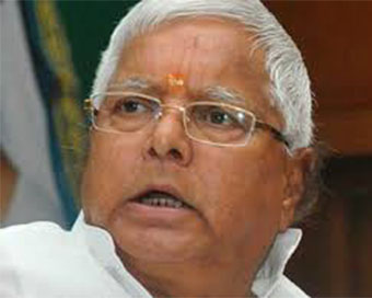 Former Bihar Chief Minister Lalu Prasad