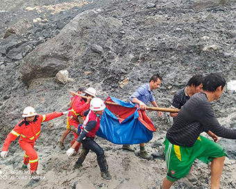 Myanmar jade mine landslide