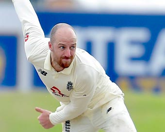 Left-arm spinner Jack Leach