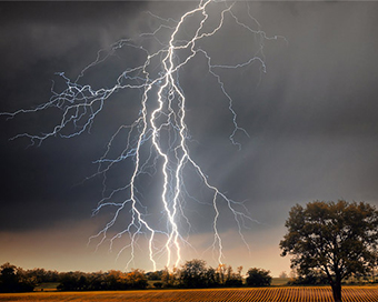 Lightning strikes (file photo)