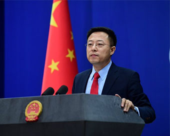 Chinese Foreign Ministry spokesman Zhao Lijian